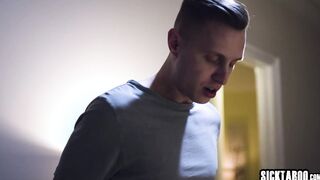 Slumber party and rough sex with stepbro