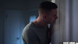 Slumber party and rough sex with stepbro