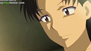 Hentai busty babe hardcore group sex