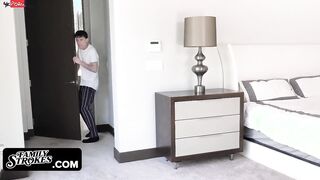 Stepbrother Pranks Bunny Colby And Fills Her With beauty Jizz