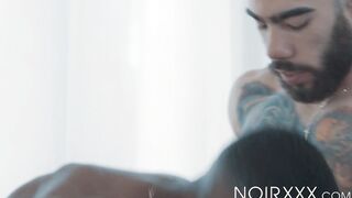 Black bottom Taye Scott ass fucked by inked hunk Papi Suave