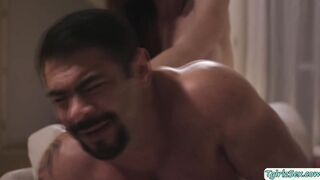 Hot latina transsexual fucks guy bigcock
