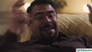 Hot latina transsexual fucks guy bigcock