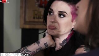 BURNING ANGEL - Joanna Angel and Abella Danger Swap Cum After Hard Sex FULL SEX MOVIE
