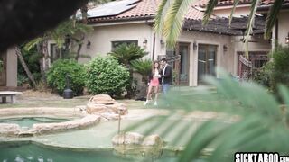 Asian celebrated anniversary on big cock