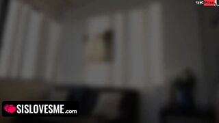 SisLovesMe - Step Sister Goes Dirty While Rides My Dick