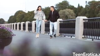 19 Year Old Polina Sweet Has Her Tushy Stuffed
