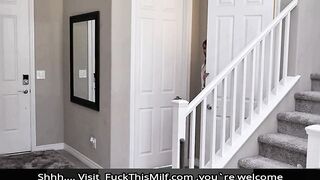 Redhead Stepmom Having Threesome With Step Daughter