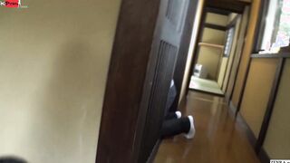 Japanese female employee tries to scene cheating wives