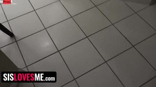 SisLovesMe - Troublesome babe Willing To Do Anything Just To Let Lucky Stud Keep Her Secrets