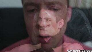 Twink Gay Trevor Harris Helped by Stepdad Jerk Off