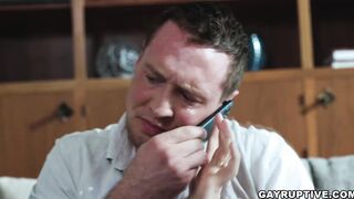 Twink Gay Trevor Harris Helped by Stepdad Jerk Off