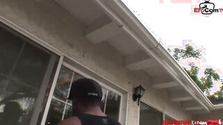 Blonde natural jugs Milf want the big black dick and an ass cumshot