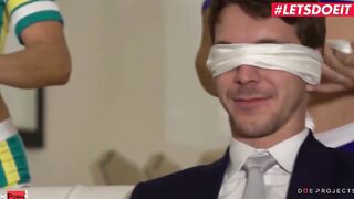 DoeProjects - Abella Danger, Valentina Nappi And Vicki Chase Group Sex Surprise For Their Boyfriends