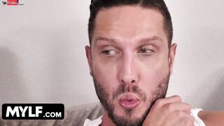 Teenie Girl Adrian Hush & Cara May Need Step Daddy's Comforting Penis