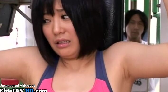 Japanese tiny babe has rough deepthroat in bathroom