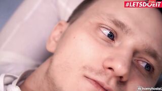 HORNYHOSTEL - ARIA LOGAN UKRAINIAN BLONDE ROMANTIC NAILED WITH HER ROOMMATE -