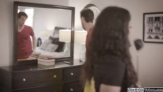Bff gets stepbro to fuck virgin stepsis