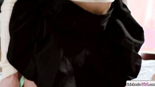 Lesbian milf licking petite stepdaughter