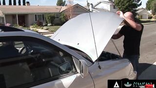NURU STROKES - sexy Asian Masseuse Pays Her Mechanic By