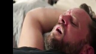 Step dad helps with anal