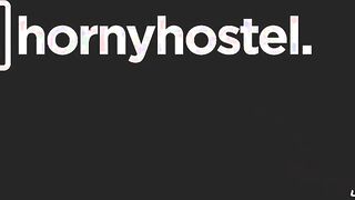 HORNYHOSTEL - (Casey A., Darrell Deeps) - Scared Barely Legal Rescued By huge african dick Who Pounded Her Vagina Hard
