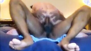 Today a BDSM training with an anal creampie