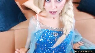 Stepsister Elsa has been Fucked like a S