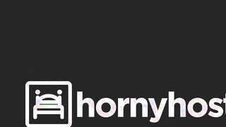 TURNED ON HOSTEL - Big Booty Blonde Casey A. Getting Saved By A Black Cock - LETSDOEIT