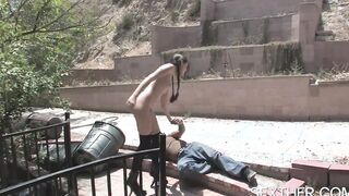 Sasha Grey Naked Outside Gif