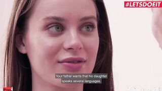 LETSDOEIT - Big Butt School twat with mouth Lana Rhoades Jizzes Hard In Paris