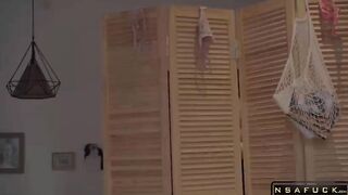 Kawaii Stepsister Gets Creampie and Facial Eva Elfie