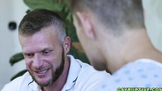 Trevor Harris gets into ass fucking with Brian Bonds