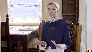 Mackenzie Moss is an Amish chick that Chloe Cherry and her boyfriend Brad Sterling have agreed to take in so