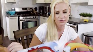 Lilly Ford and her stepbrother Alex D. are having fun board games with Lilly's cougar. Lilly's