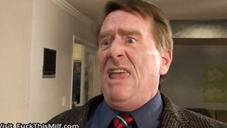 Stepdaughter & Friend Spy On Big Dick German Stepdaddy Showering