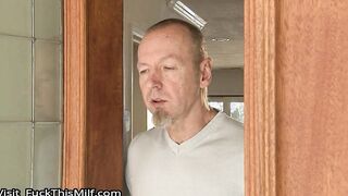 Stepdaughter & Friend Spy On Big Dick German Stepdaddy Showering