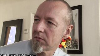 Stepdaughter & Friend Spy On Big Dick German Stepdaddy Showering