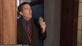Stepdaughter & Friend Spy On Big Dick German Stepdaddy Showering