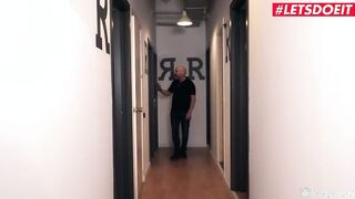 VULGAR HOSTEL - Latina 18 Yo Lya Missy Sneaky Interracial Pounded