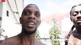 the darkest brazilian i have ever met Fernanda Chocolatte banged! by jeff african