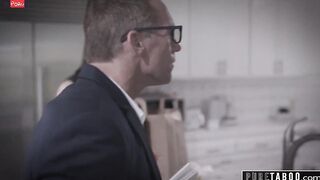 Her New Step-Uncle By Marriage Turns Her On