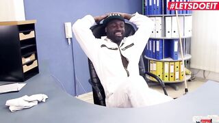 LETSDOEIT - (Manu Magnum & Kookie Ryan) Long Boobed German Secretary Fucks Hard