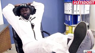LETSDOEIT - (Manu Magnum & Kookie Ryan) Long Boobed German Secretary Fucks Hard