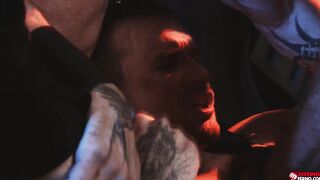 Marco Napoli and Ryan Carter team up tp pound Isaac X