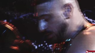 Marco Napoli and Ryan Carter team up tp pound Isaac X