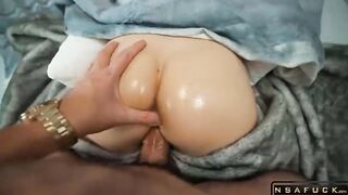 Stupid StepMom Caught StepSon Jerking of