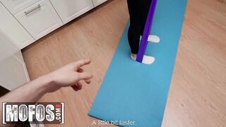 MOFOS - Long Tits Red Haired Purple Bitch Gets a Fat Cock