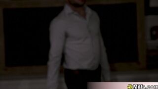 MILF boss takes a wild ride on her employees big dick