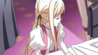 Hentai amazing busty babe gets creampie